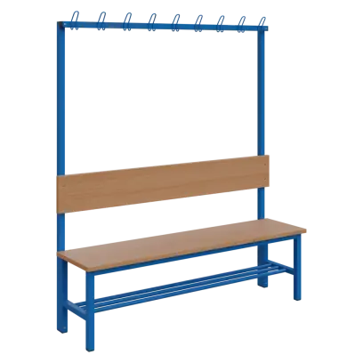 SVJ - 160 stěna jednostranná věšáková RAL 5015 - modrá